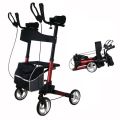 Upright Walker With Metal Wheels