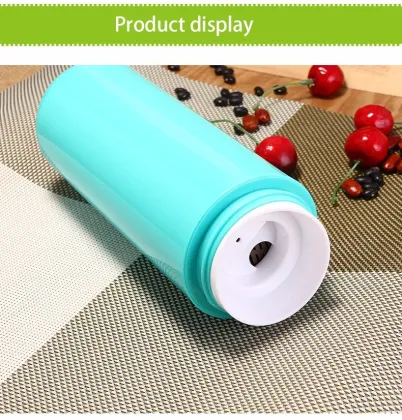 Good Quality Design Plastic Thermos Cup for Gift Promotion