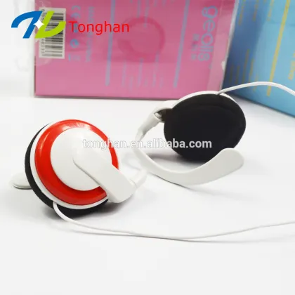 Ear hook noise proof earphones stereo bass high quality earphones hands-free for sports
