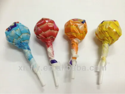 Fruit flavour big pop lollipop