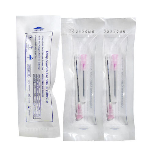 China Fine micro cannula blunt tip needles 23g25g*38mm50mm22g70mm Supplier