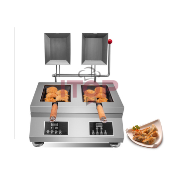 Macchina da griglie e frittura a gnocchi automatici