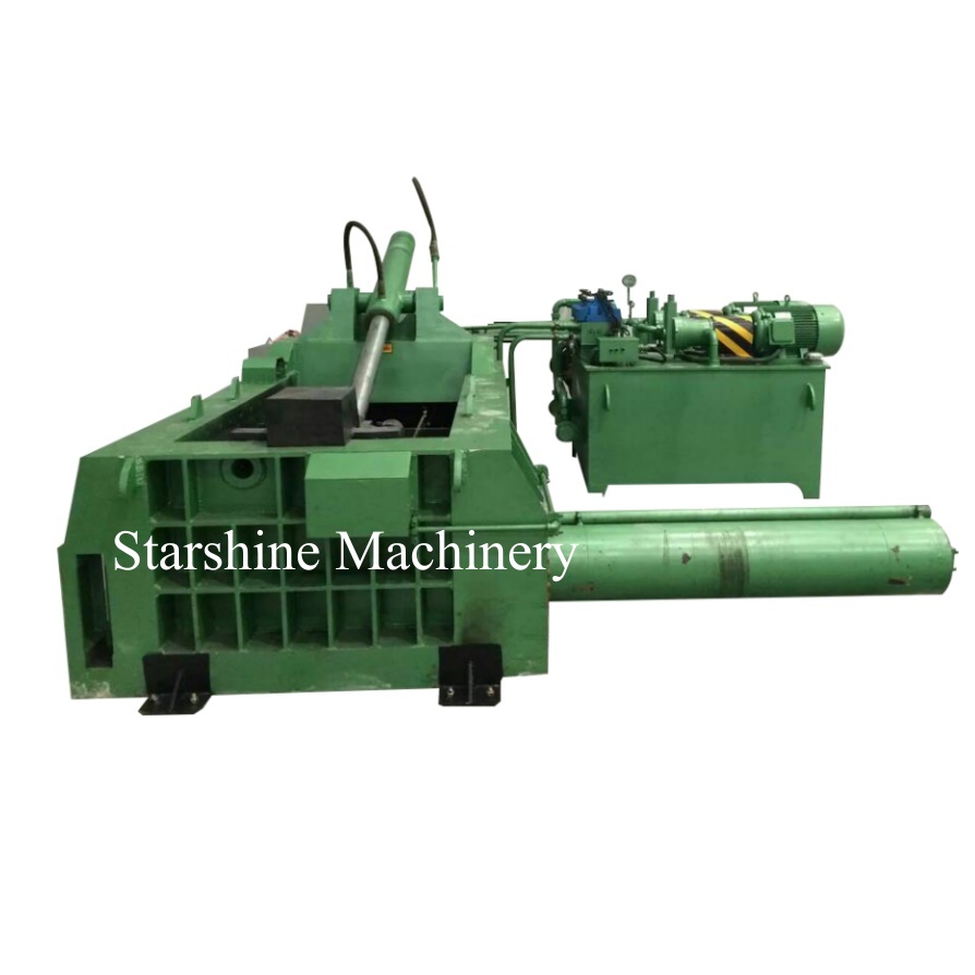 Aluminum Shavings Scrap Baler Metal Recycling Baler