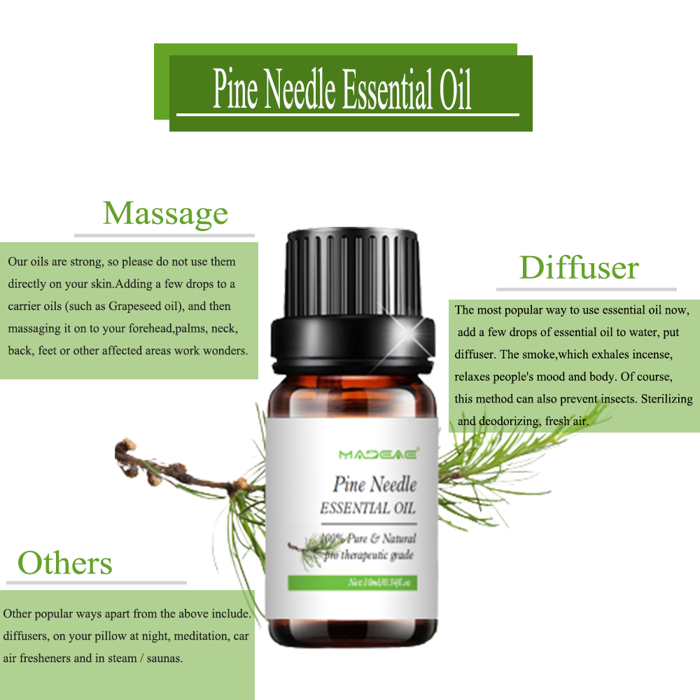 Pine Needle Essential Oil Water-Soluble For Aroma Diffuser