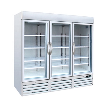 Vertical Commercial Soft Drink Beverage Cooler Refrigerator