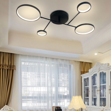 European Style Creative Acrylic LED Chandelier Light for Luxury Home Decor