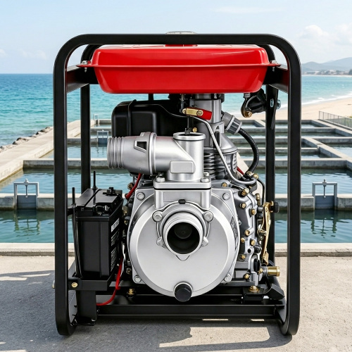 Grand réservoir de pompe à eau diesel de 6 pouces
