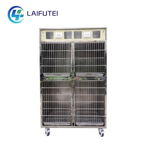 Infrared Therapy Pet Cage with Wheels