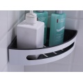 White Wall Mounted Corner Shower Organizer