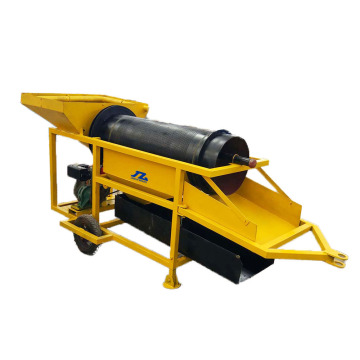 Mini Portable 5 Tons Small Scale Gold Processing Plant - Mobile Small Trommel Mining Machine