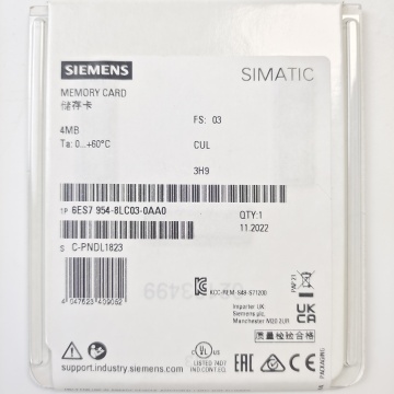 Siemens SIMATIC S7 Memory Card 6ES7954-8LC03-0AA0 for S7-1X00 CPU/SINAMICS