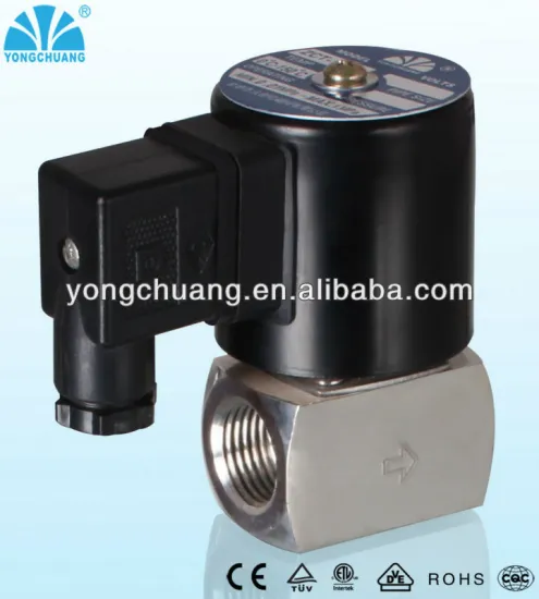 Steam piston solenoid valve