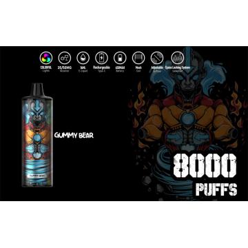 wiederaufladbare Vape Big Puffs 8000