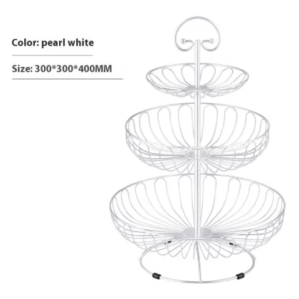 Modern Extra Large Three-Layer Fruit Plate