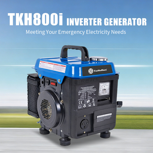 Generador inversor de gasolina portátil de 800 W
