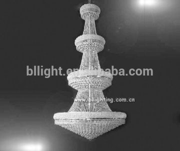 Luxury silver italian modern glass cup for chandeliers