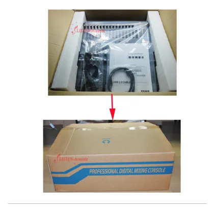 DMX-1600 Professional 16 Channel Sound Mixer