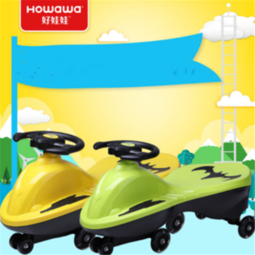 Nieuwe Baby Ride On Car Child Wiggle Vehicle