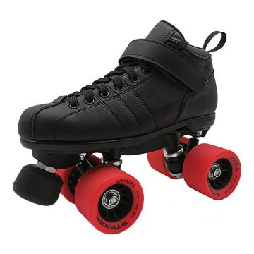 High-Quality OEM Customizable Roller Derby Skates with 4-Wheel PU Cast Wheels and LED Lights