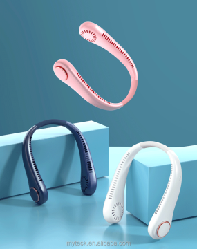 2024 Kinder Personal Cordless Neck Lüfter - tragbarer USB -wiederaufladbarer Kühllüfter