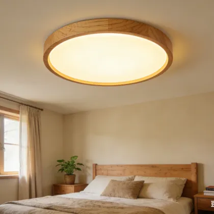 Warm home ceiling lighting