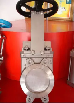 Pneumatic Knife Gate Valve, wafer gate valve, Valvola ghigliottina