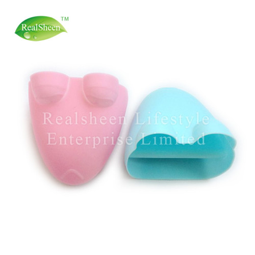 Support de pot en silicone animal forme grenouille