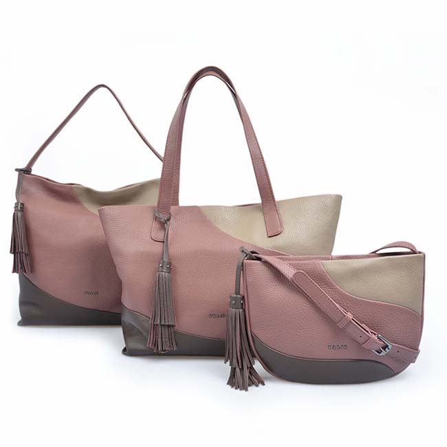 Simple oversized genuine leather ladies sling bag hobo bags