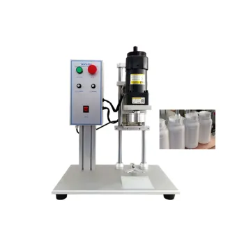 Semi Automatic Tabletop Capper Machine for Plastic Bottle Screw Capping