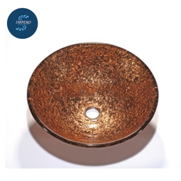 Fashion Design Bathroom Carved Lavabo Countertop Hand Wash Glass Basin" 

However, for better SEO and readability, you might consider:

"Modern Fashion Design Carved Glass Basin for Bathroom Hand Wash Countertop Lavabo
