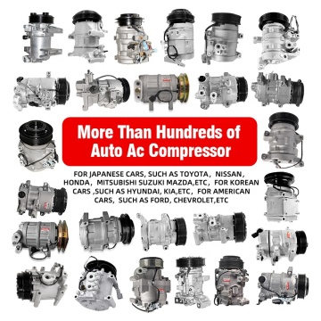 12V Auto AC Compressor for Hyundai Elantra, Accent, Sonata, Tucson, I10, Starex H1, Santa Fe, IX35