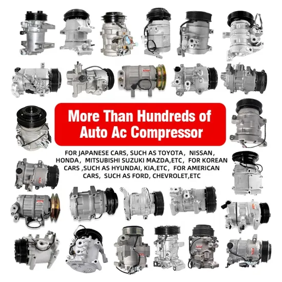 12V Auto AC Compressor for Hyundai Elantra, Accent, Sonata, Tucson, I10, Starex H1, Santa Fe, IX35