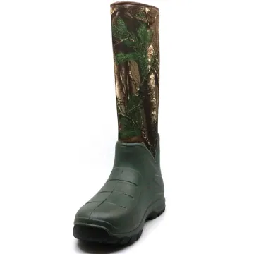 Anti slip composite toe PU safety rain boots