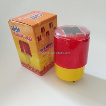 24-Hour Solar LED Flashing Warning Light - JS-01