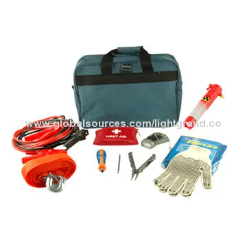 4x4 Recovery Emergency Kits with Dynamo Flashlight/Medical Kit for Off-road Cars, 4WD, SUV, Jeep