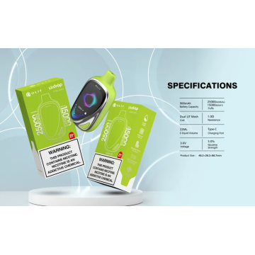 Olit litdrop vape dengan largescreen 25000