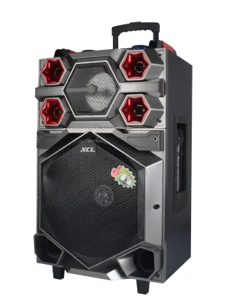 Portable handy trolley speaker