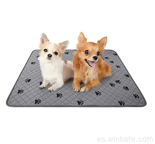 Mats de orina para perros lavables almohadillas de entrenamiento para perros reutilizables