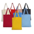 Beg tote borong yang boleh diguna semula dengan kapas kapas 100%