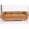 Full Grain Da Le Corbusier LC2 Bản sao Sofa