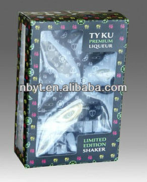 Kotak Kertas Profesional Ningbo Yuteng 2012 dengan tetingkap PVC
