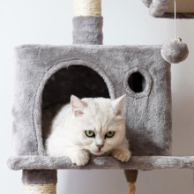Cat Tree Multi-layer Customized Large Size Wooden Cat Tree Factory