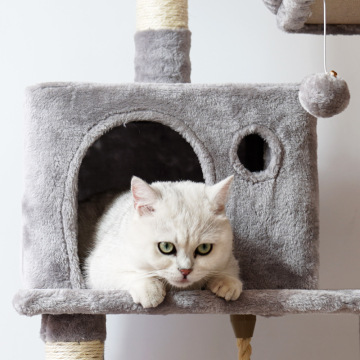 Cat Tree Multi-layer Customized Large Size Wooden Cat Tree Factory