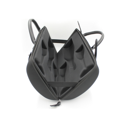 Eco-friendly rectangle side bags rigid martini glass in box