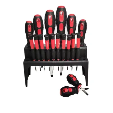 18-Piece Phillips and Slotted Magnetic Screwdriver Bit Set