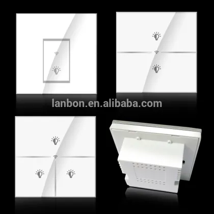 Touch screen WIFI light wall switches for smart home beyond Zigbee Zwave