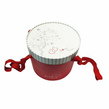 Custom Made Luxury Round Flower Gift Paper Box