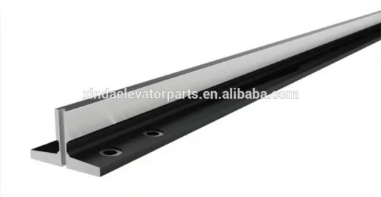 Machined Guide Rail for elevator spare part