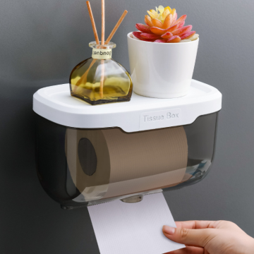 multi-function tissue boxes bathroom storage box