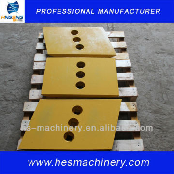 Brand new cutting edges for heavy equipment